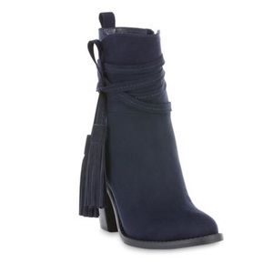 Dolcetta Clifton Navy High-Heel Boot